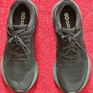 Nike React Infinity Flyknit 2 Triple Black Running Shoes Mens Size 10.5